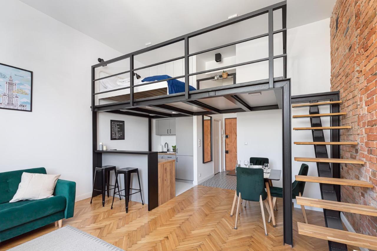 Stylowe Studio Z Antresola Warszawa Ngoại thất bức ảnh